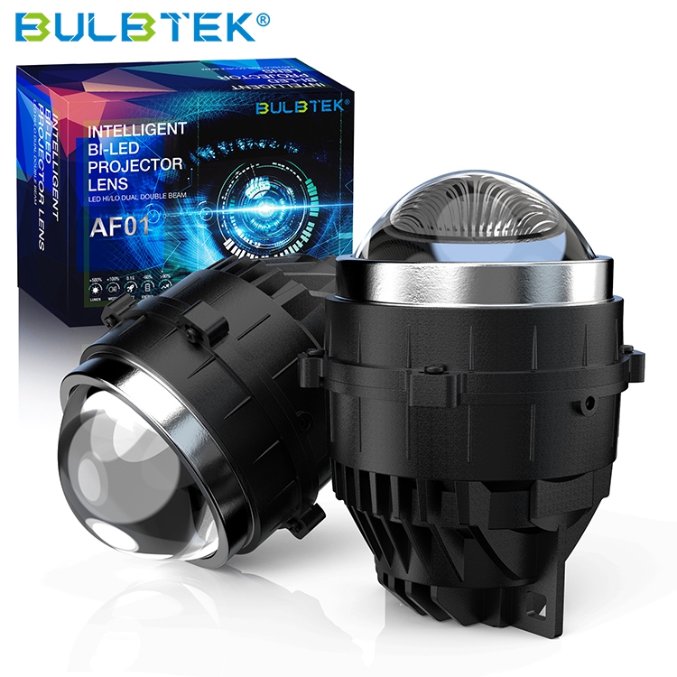 China BULBTEK AF01 LED Fog Lamp Bi LED Projector Lens 3 0 Inch