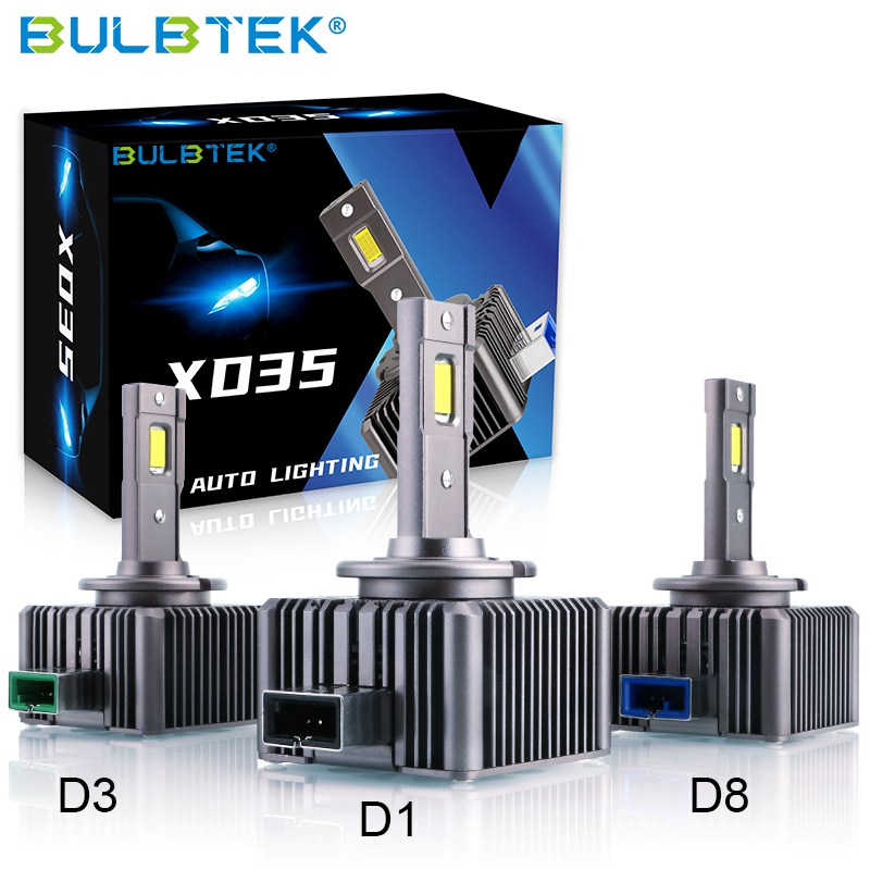 中国 BULBTEK XD35 D シリーズ LED から HID バラスト CANBUS 自動ヘッドライト電球 D1 D2 D5 D8 車 LED  ヘッドライト電球の製造と工場 | 中国ブレットテック